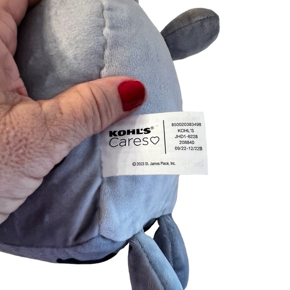 Kohl’s Cares Gray Pig 8” Plush for all ages - Picture 6 of 6